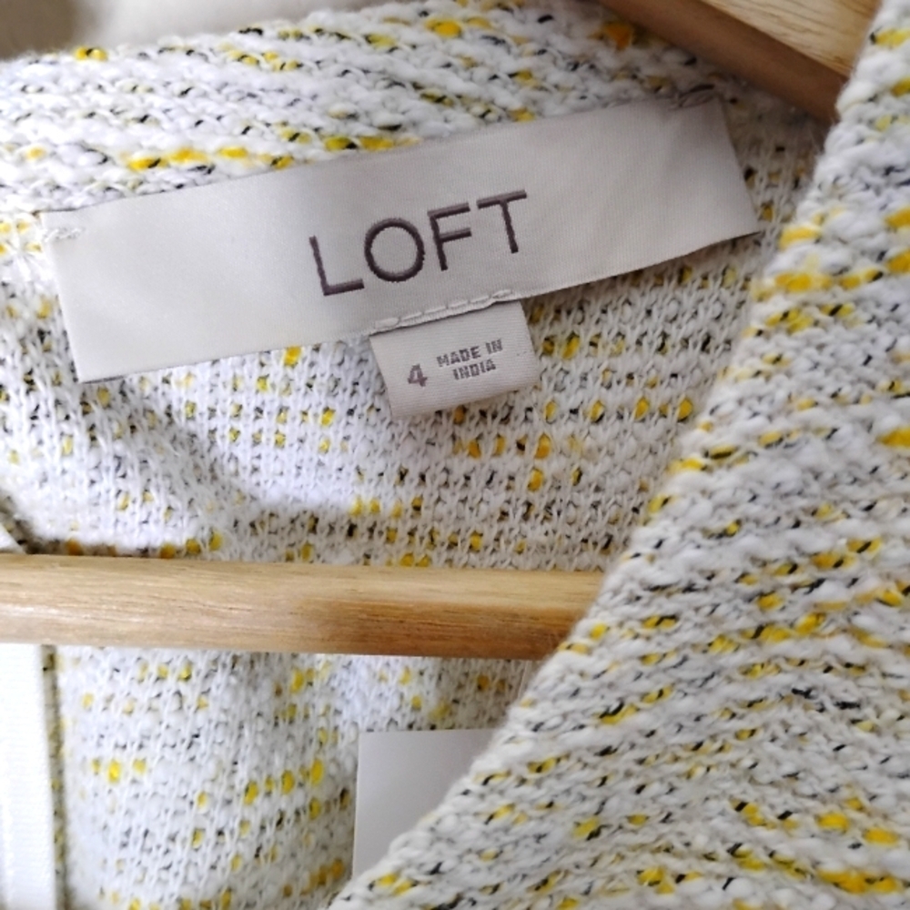 LOFT Sleeveless Drop Waist Dress With Pockets Size 4 NWT - Picture 8 of 12